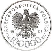 100 000 Zlotys Tobruk 1941 obverse image