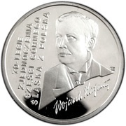 100 000 Zlotys Unification of Upper Silesia and Poland, Poland, 1992 reverse image