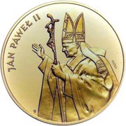 200 000 Zlotys Papal Visit;Trial Strike reverse image