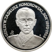 200 000 Zlotys General Komorowski "Bór", Poland, 1990 reverse image