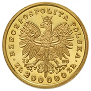 200 000 Zlotys Józef Piłsudski obverse image