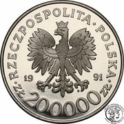 200 000 Zlotys Constitution of May 3;Trial Strike obverse image