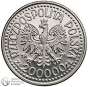 200 000 Zlotys Pope John Paul II;Trial Strike obverse image