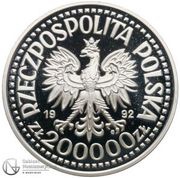 200 000 Zlotys Ladislaus III Jagiellon half length obverse image