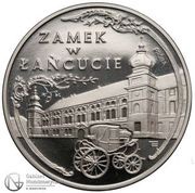 300 000 Zlotys Lancut Castle; Trial Strike, Poland, 1993 reverse image