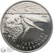 300 000 Zlotys Barn Swallow; Trial Strike, Poland, 1993 reverse image