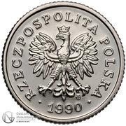 50 Groszy Trial Strike obverse image