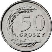 50 Groszy, Poland, 1990-2016 reverse image