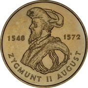 2 Zlotys Bust of Sigismund II Augustus reverse image