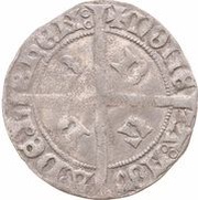 2 Groats "Kromstaart" - William II of Sombreffe reverse image