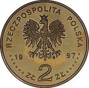 2 Zlotys Stefan Batory obverse image
