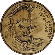 2 Zlotys Stefan Batory, Poland, 1997 reverse image