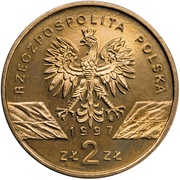 2 Zlotys Jelonek rogacz (Lucanus cervus) obverse image