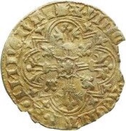 Fractional Agnel - William II of Sombreffe reverse image