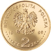 2 Zlotys Wstąpienie Polski do NATO obverse image