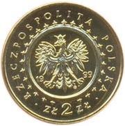 2 Zlotys Pałac Potockich w Radzyniu Podlaskim obverse image