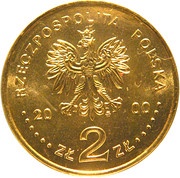 2 Zlotys Wielki Jubileusz Roku 2000 obverse image