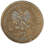 2 Zlotys John II Casimir obverse image