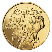 2 Zlotys Grudnia ‘70, Poland, 2000 reverse image