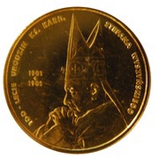 2 Zlotys Ks. Kardynał Stefan Wyszyński reverse image