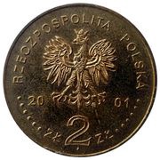 2 Zlotys Jan III Sobieski obverse image