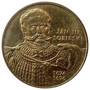 2 Zlotys Jan III Sobieski, Poland, 2001 reverse image