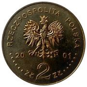 2 Zlotys Henryk Wieniawski obverse image