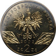 2 Zlotys Żółw błotny (Emys orbicularis) obverse image