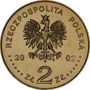 2 Zlotys 2002 World Football Cup obverse image