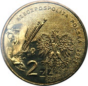 2 Zlotys Jan Matejko obverse image
