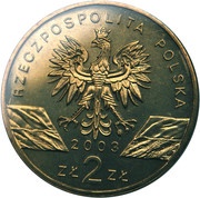 2 Zlotys Węgorz europejski (Anguilla anguilla) obverse image