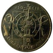 2 Zlotys Poznań, Poland, 2003 reverse image