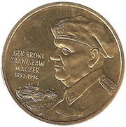 2 Zlotys Gen. Stanisław Maczek reverse image