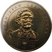2 Zlotys Stanisław Leszczyński, Poland, 2003 reverse image