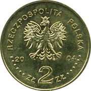 2 Zlotys Wstąpienie Polski do Unii Europejskiej obverse image