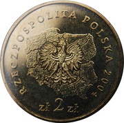 2 Zlotys Kuyavian–Pomeranian Voivodeship obverse image
