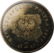 2 Zlotys Lubuskie Voivodeship obverse image