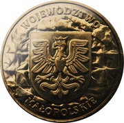 2 Zlotys Małopolskie Voivodeship reverse image