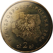 2 Zlotys Podlaskie Voivodeship obverse image