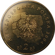 2 Zlotys Pomorskie Voivodeship obverse image