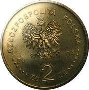 2 Zlotys Police Anniversary obverse image