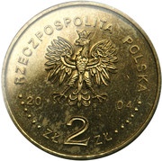 2 Zlotys Aleksander Czekanowski obverse image