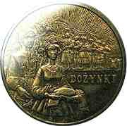 2 Zlotys Dożynki, Poland, 2004 reverse image