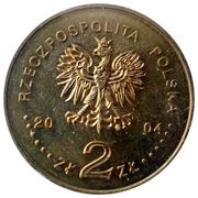 2 Zlotys Athens 2004 obverse image
