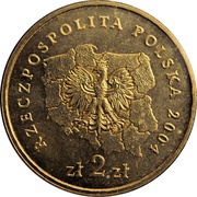 2 Zlotys Opolskie Voivodeship obverse image