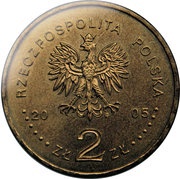 2 Zlotys Konstanty Ildefons Gałczyński obverse image