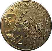 2 Zlotys Tadeusz Makowski obverse image