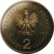 2 Zlotys Ending of II World War obverse image