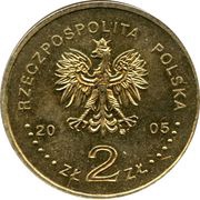 2 Zlotys Mikołaj Rej obverse image