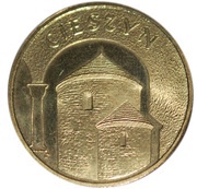 2 Zlotys Cieszyn, Poland, 2005 reverse image